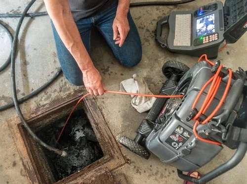 CCTV drainage survey in Warrington