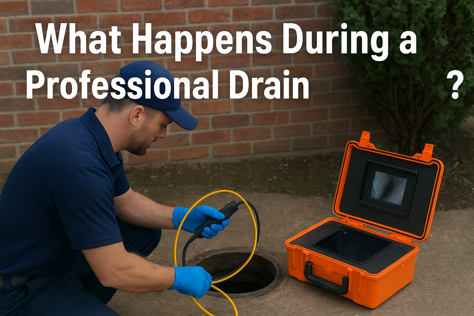 What Happens During a Professional Drain Inspection?